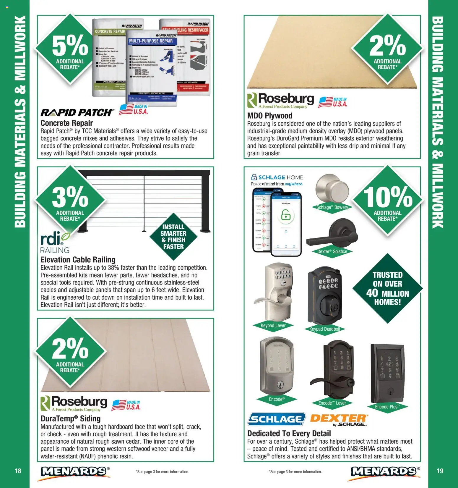 Menards Contractor Catalog - valid from 01.01.2026 | Page: 10 | Products: Cable