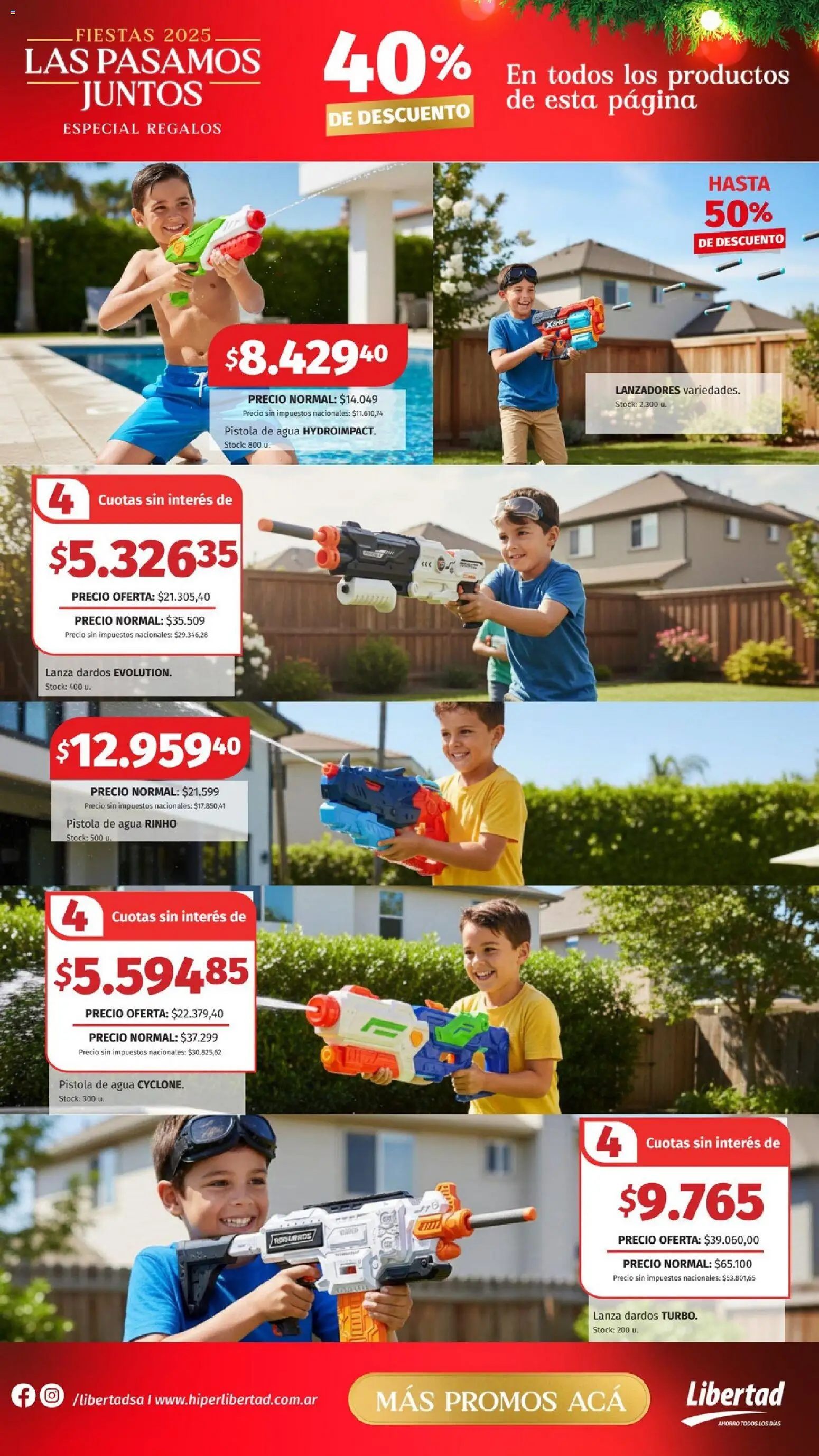 Hipermercado Libertad - Especial Regalos │ válido desde el 04.12.2025 | Página: 8 | Productos: Agua