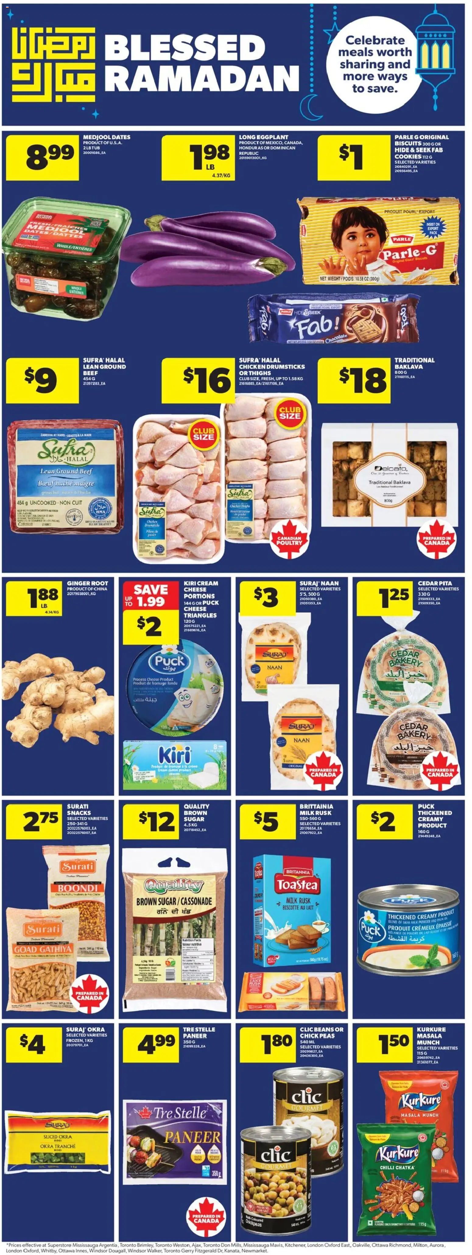 Real Canadian Superstore flyer valid from 29.01.2026 | Page: 23 | Products: Cream, Cookies, Chocolate, Chicken