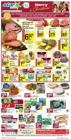 Preview of Star Market weekly ads valid from 19.12.2025 | Page: 1