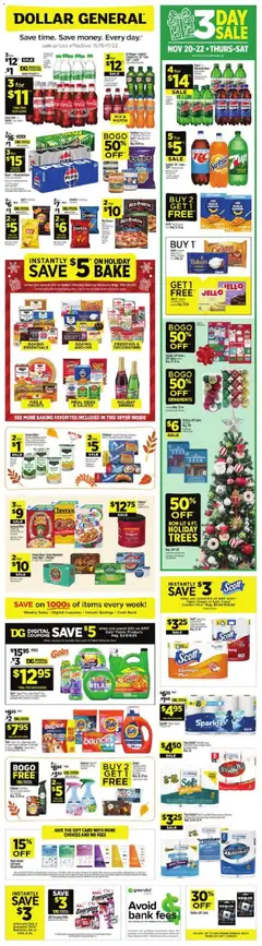 Preview of Dollar General weekly ads valid from 16.11.2025