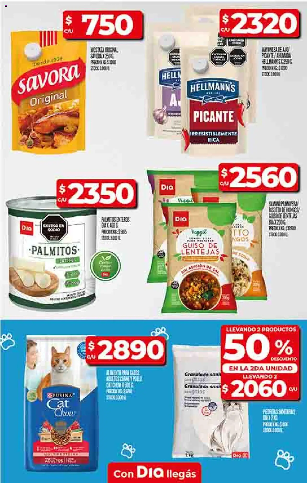 Supermercado DIA Ofertas │ válido desde el 25.06.2025 | Página: 45 | Productos: Lentejas, Mayonesa, Mostaza, Palmitos