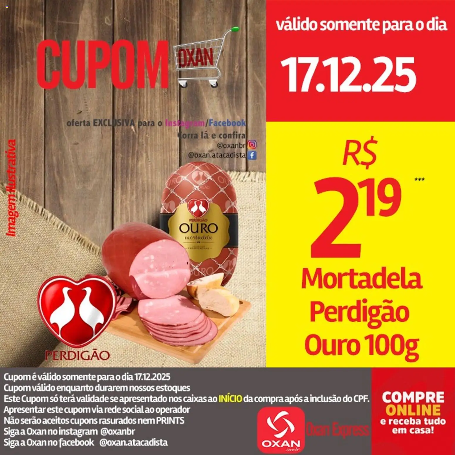 Oxan Atacadista Folheto - válido de 17.12.2025 | Página: 7 | Produtos: Mortadela