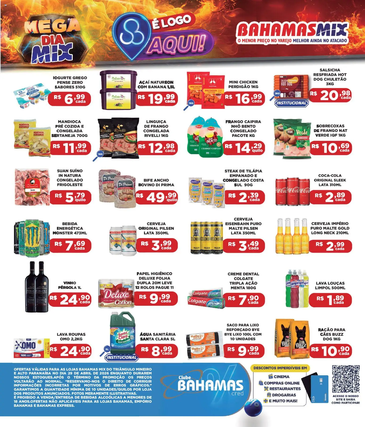 Bahamas Mix Folheto - válido de 29.04.2026 | Página: 2 | Produtos: Cerveja, Bebida, Frango, Creme dental