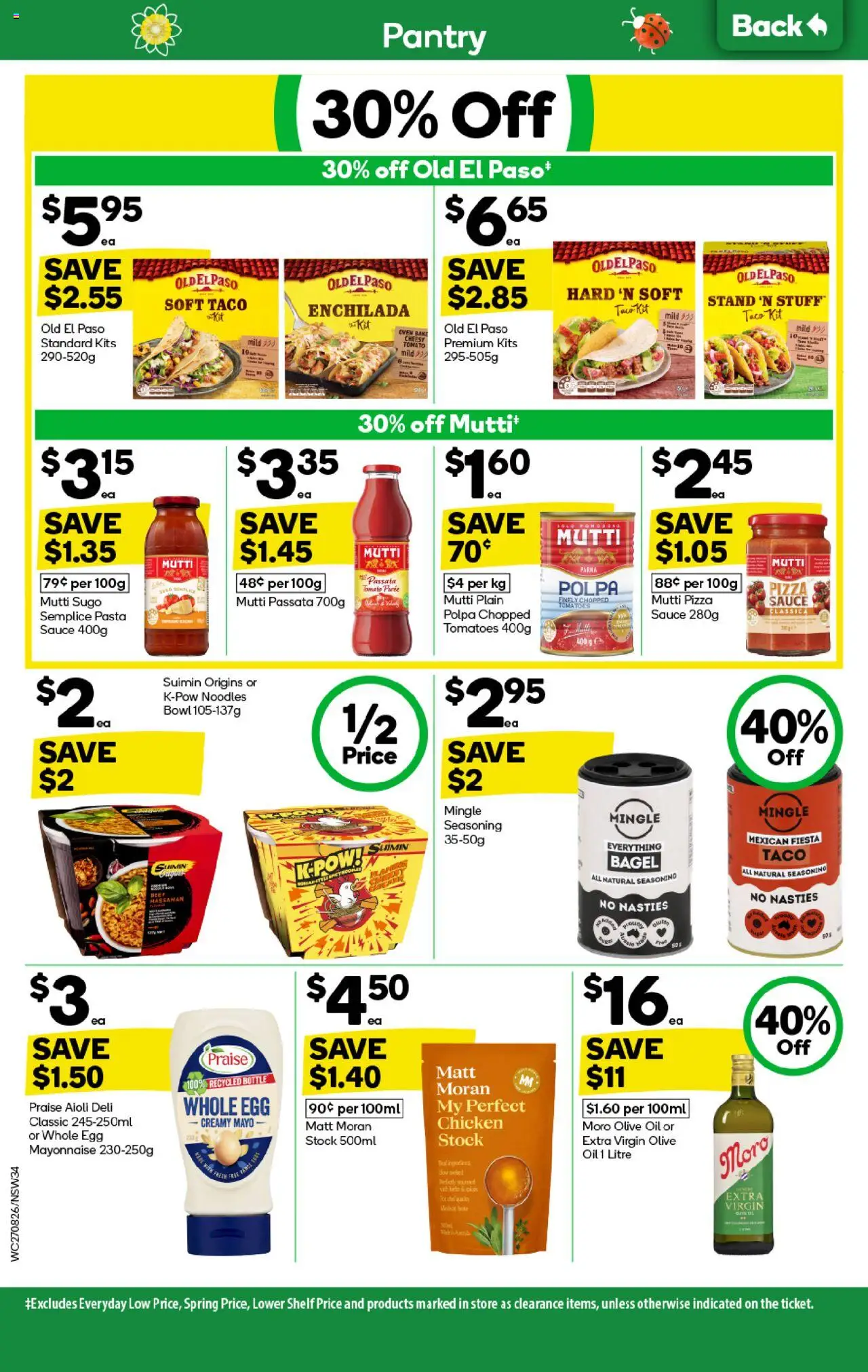 Woolworths catalogue - valid from 27.08.2025 | Page: 34 | Products: Kits, Chicken, Mayonnaise, Sauce