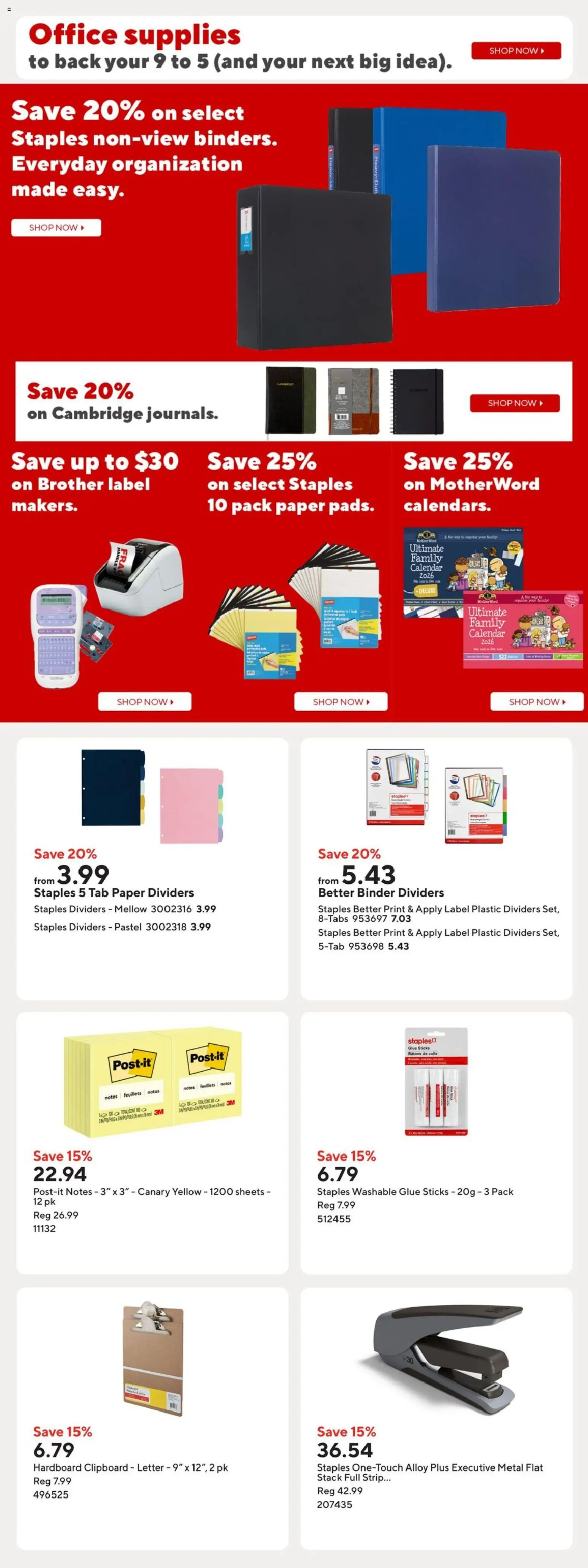 Staples flyer valid from 06.02.2026 | Page: 14