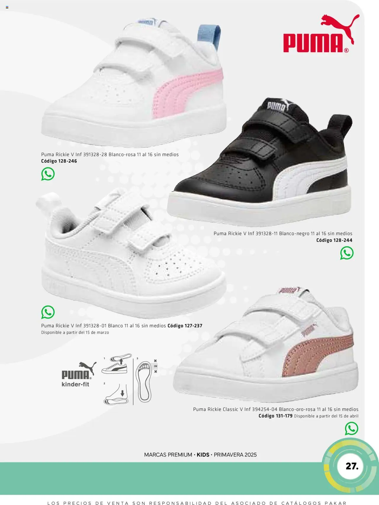 Nuevas ofertas de SC Pakar válidas en toda la República Mexicana desde el 28.02.2025. ¡Encuentra las mejores ofertas en SC Pakar catálogo Premium - Kids! | Página: 27