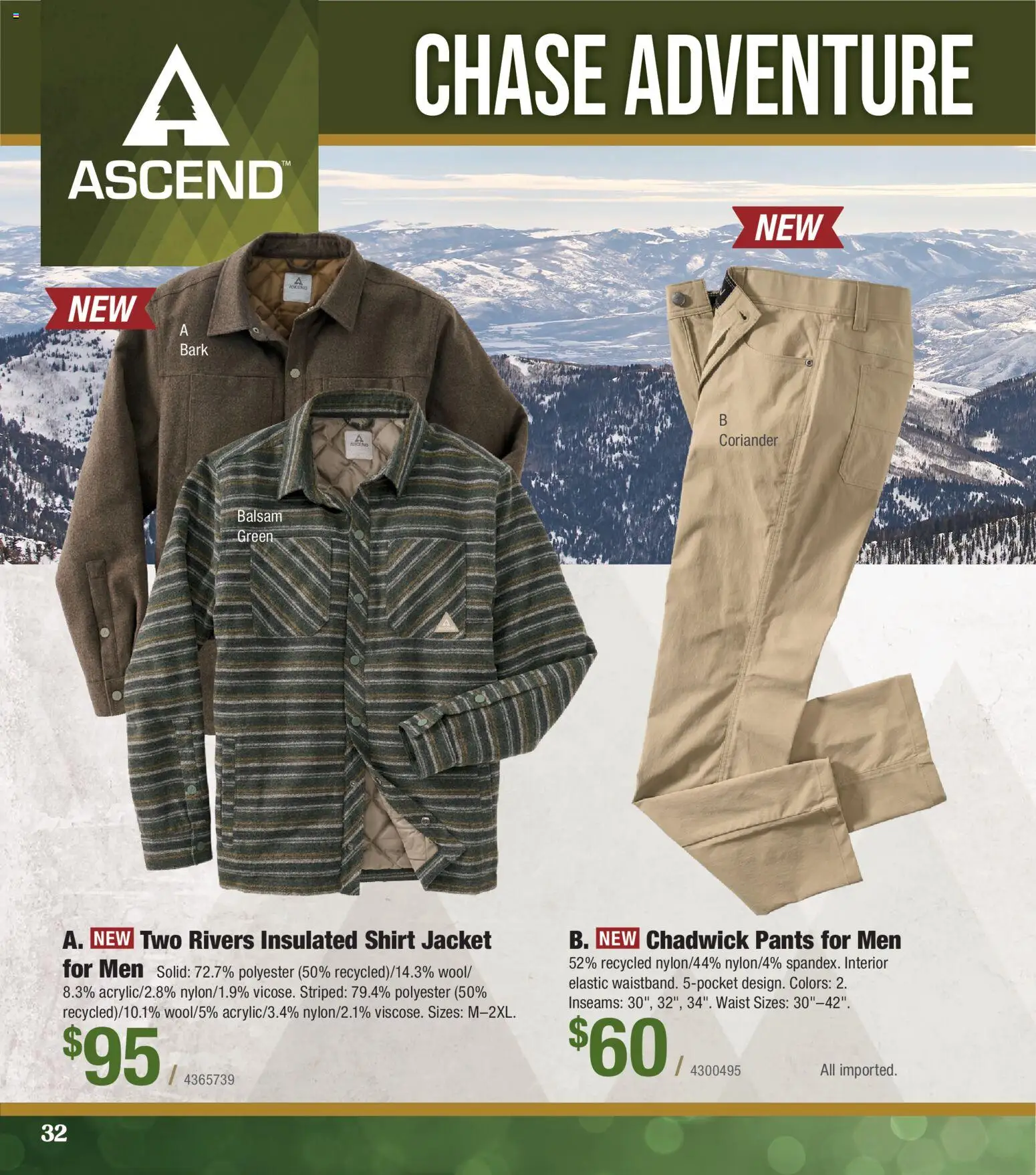 Cabela's Christmas Gift Guide 25 - valid from 01.11.2025 | Page: 32 | Products: Shirt, Jacket, Pants