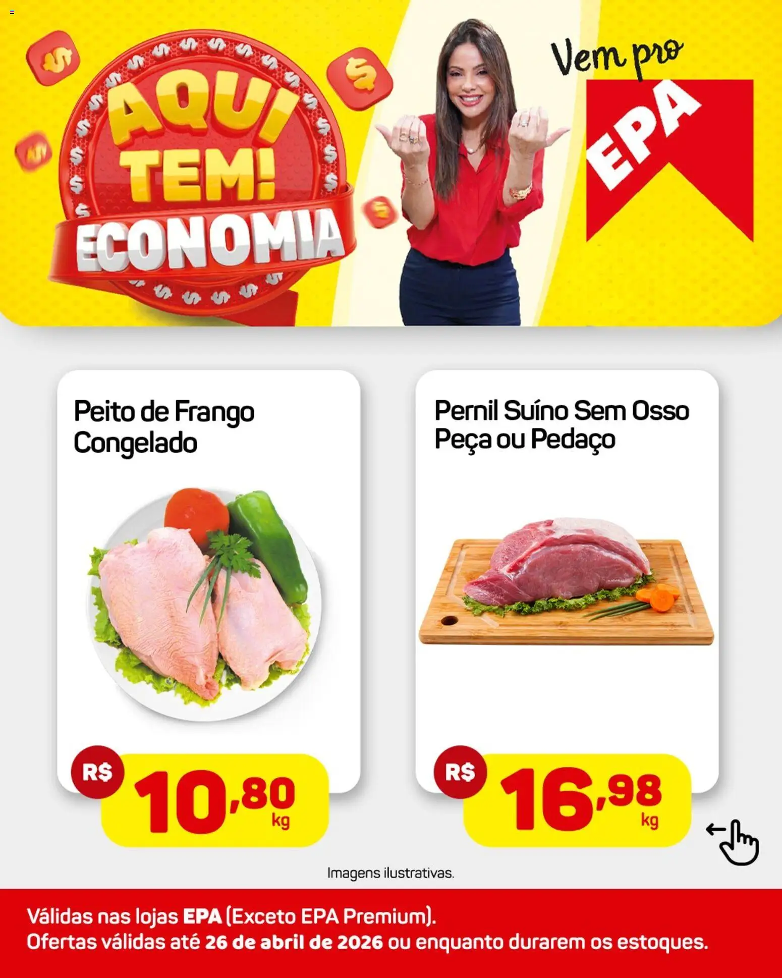 EPA Folheto - válido de 20.04.2026 | Página: 3 | Produtos: Pernil, Frango, Peito de frango