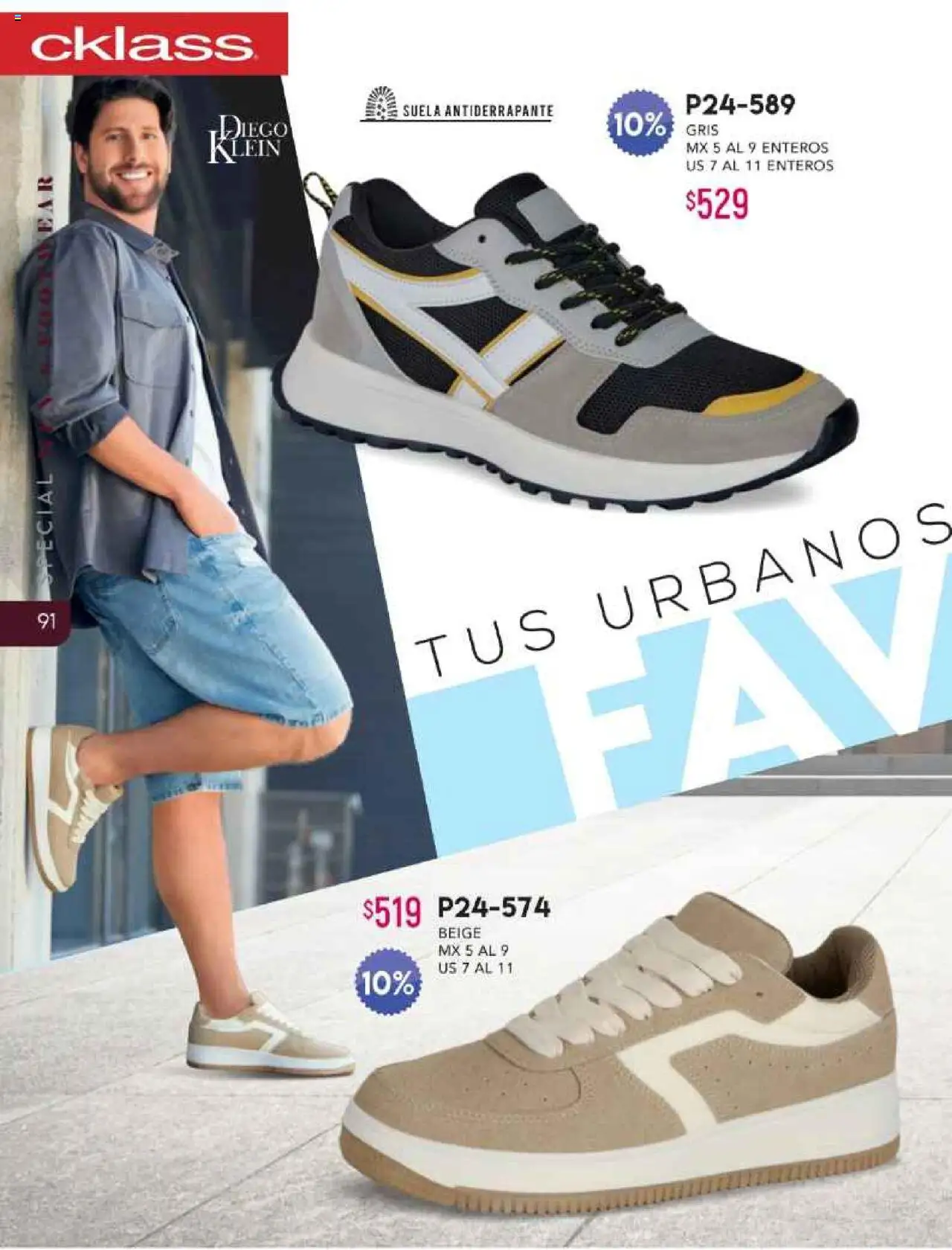 Nuevas ofertas de Cklass válidas en toda la República Mexicana desde el 01.10.2025. ¡Encuentra las mejores ofertas en Cklass - Catálogo Especial Caballero! | Página: 92