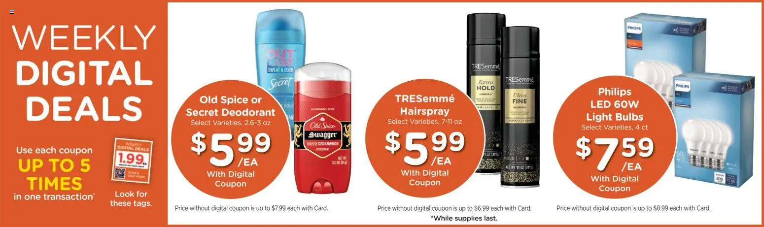Kroger Black Friday - valid from 19.11.2025 | Page: 3 | Products: Deodorant