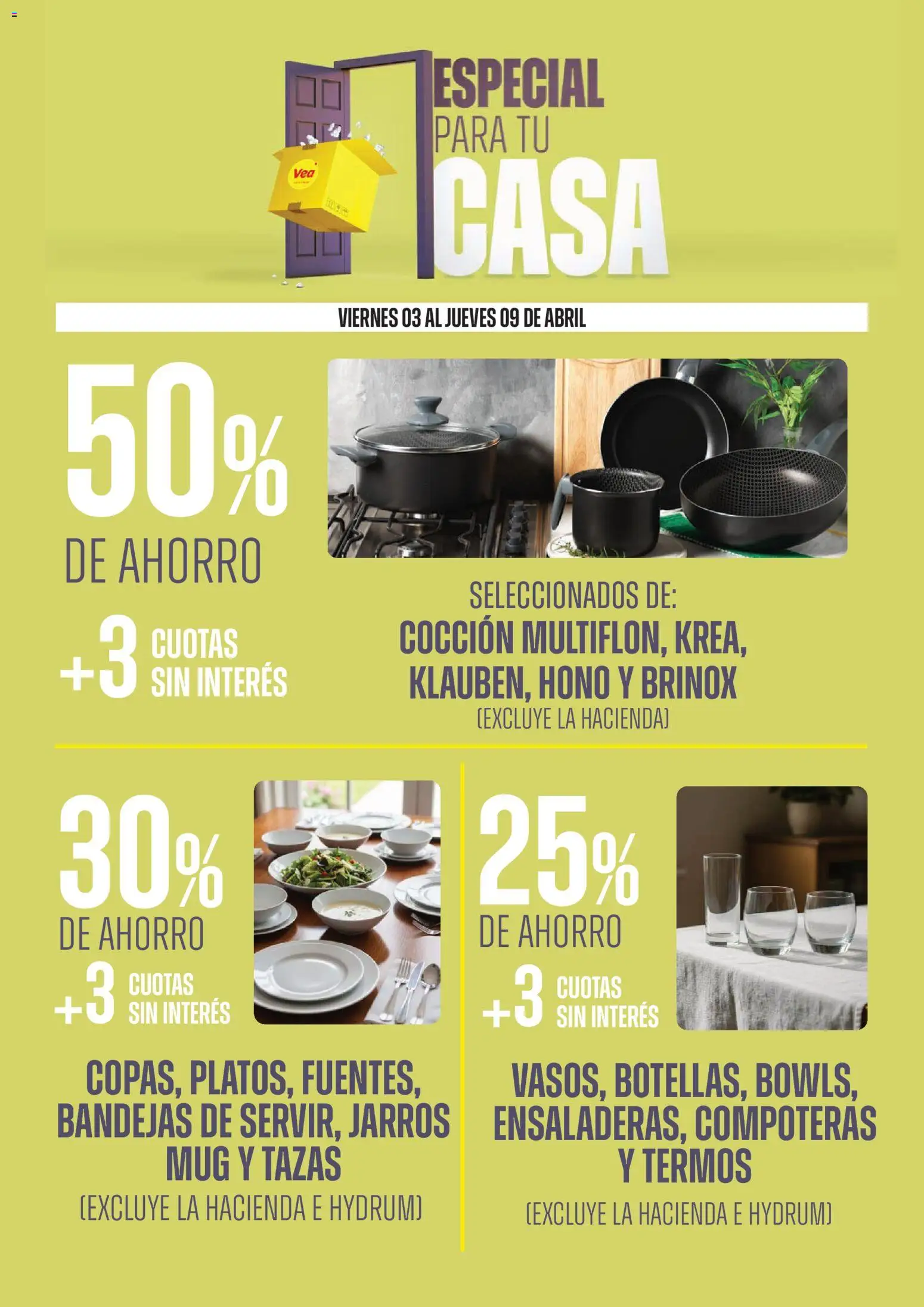 Vea - Ofertas especial para tu casa │ válido desde el 03.04.2026 | Página: 7