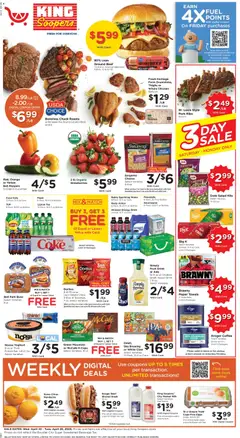 Preview of King Soopers weekly ads valid from 22.04.2026