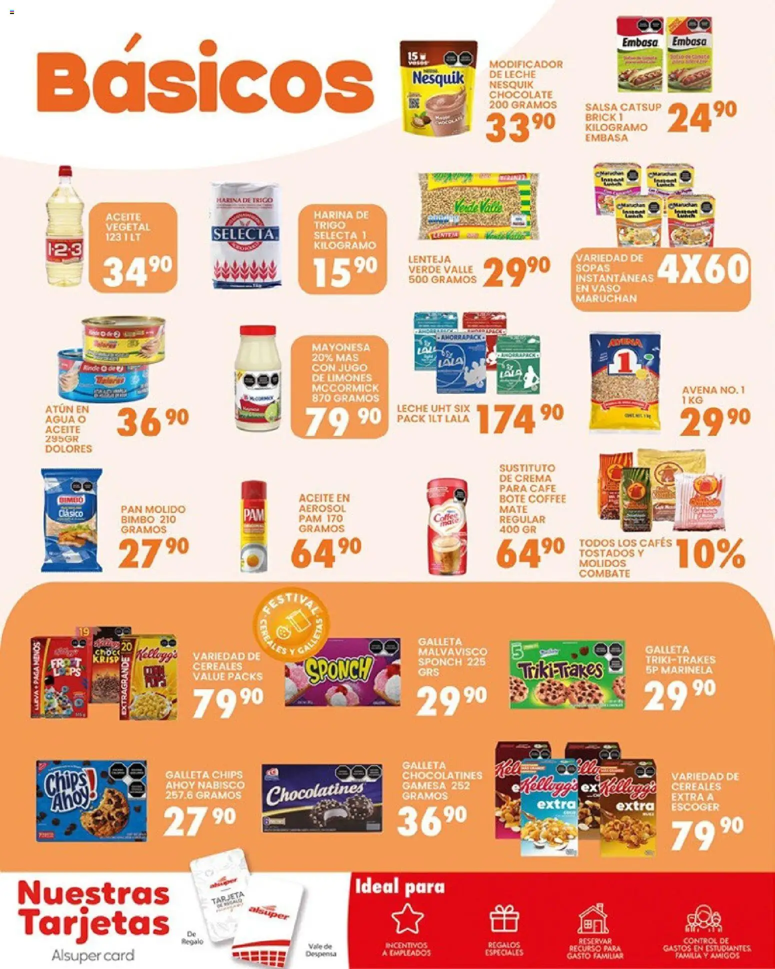 Nuevas ofertas de Alsuper válidas en toda la República Mexicana desde el 20.03.2026. ¡Encuentra las mejores ofertas en Alsuper folleto Calera! | Página: 6 | Productos: Harina, Aceite, Pan, Jugo