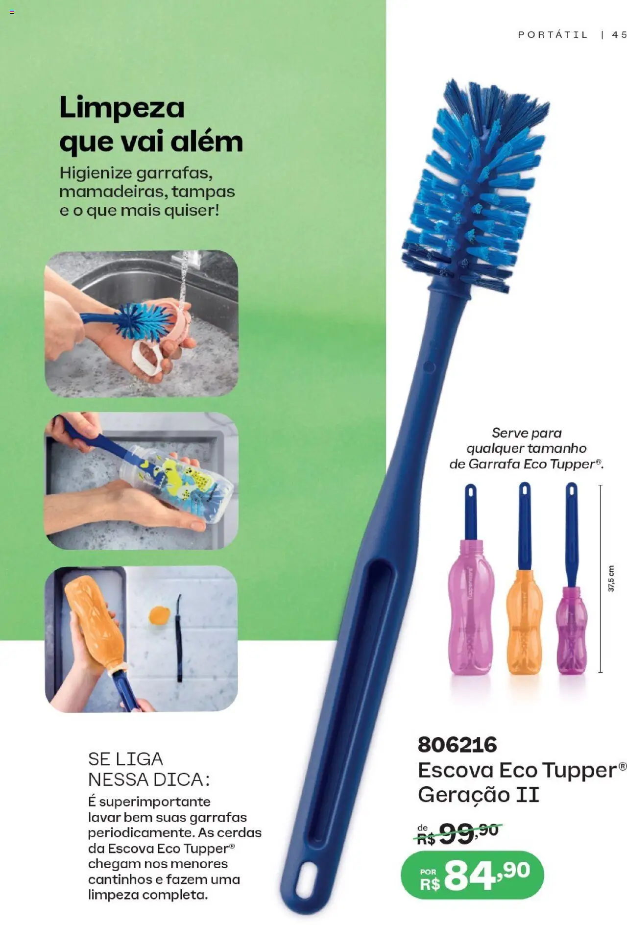 Tupperware Folheto - válido de 01.10.2025 | Página: 45 | Produtos: Escova