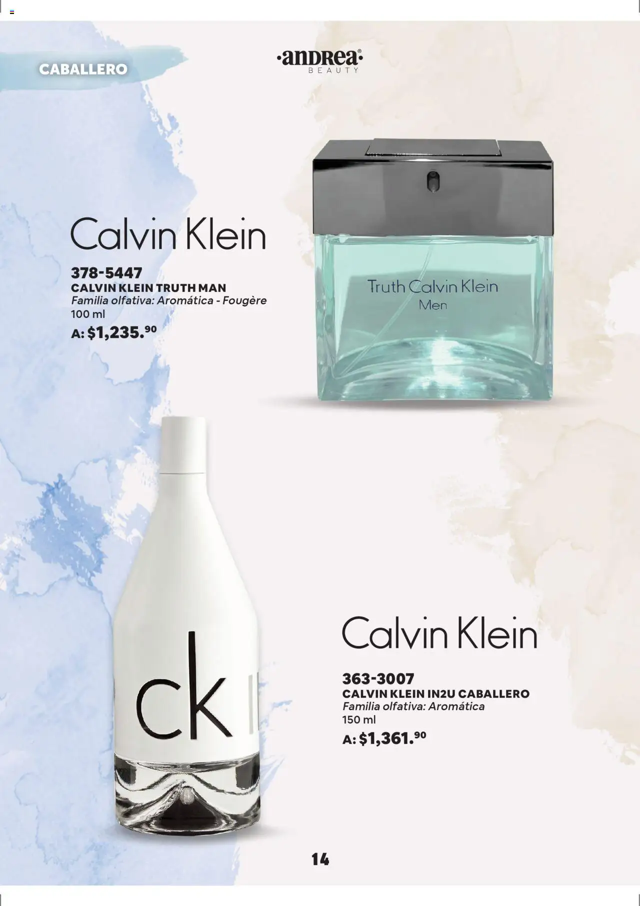 Nuevas ofertas de Andrea válidas en toda la República Mexicana desde el 28.09.2025. ¡Encuentra las mejores ofertas en Andrea - Catálogo Especial de Aromas ! | Página: 14