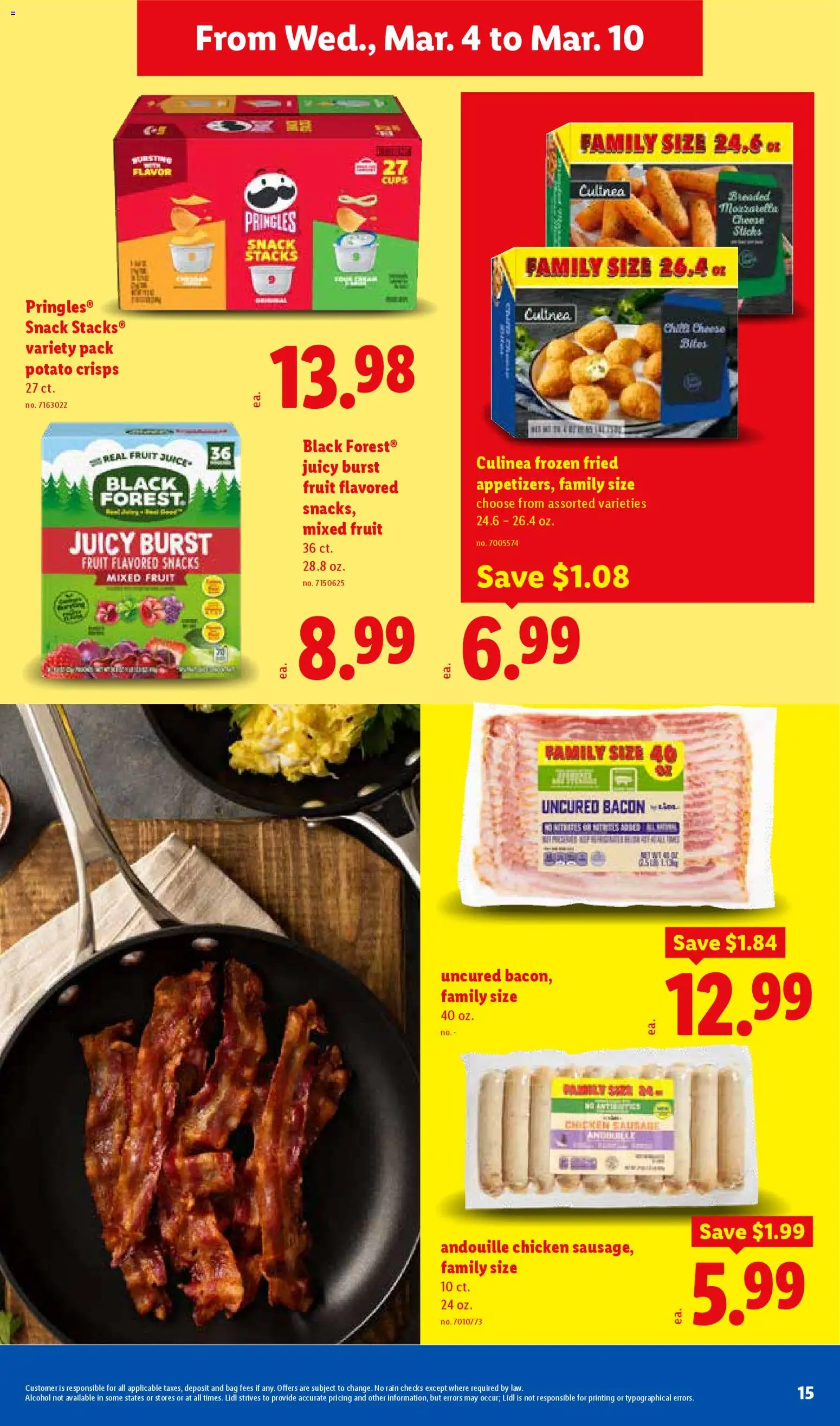 Lidl Weekly Ad - valid from 04.03.2026 | Page: 15 | Products: Juice, Bag
