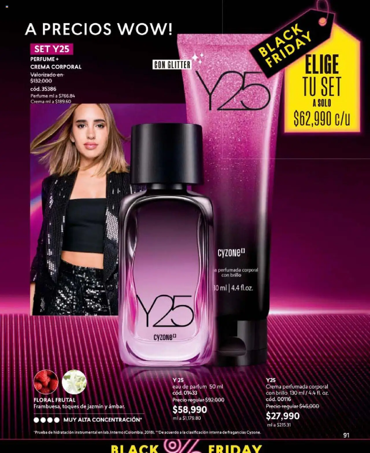 CyZone revista - valida desde el 24.09.2025 | Página: 93 | Productos: Crema, Glitter, Brillo, Perfume