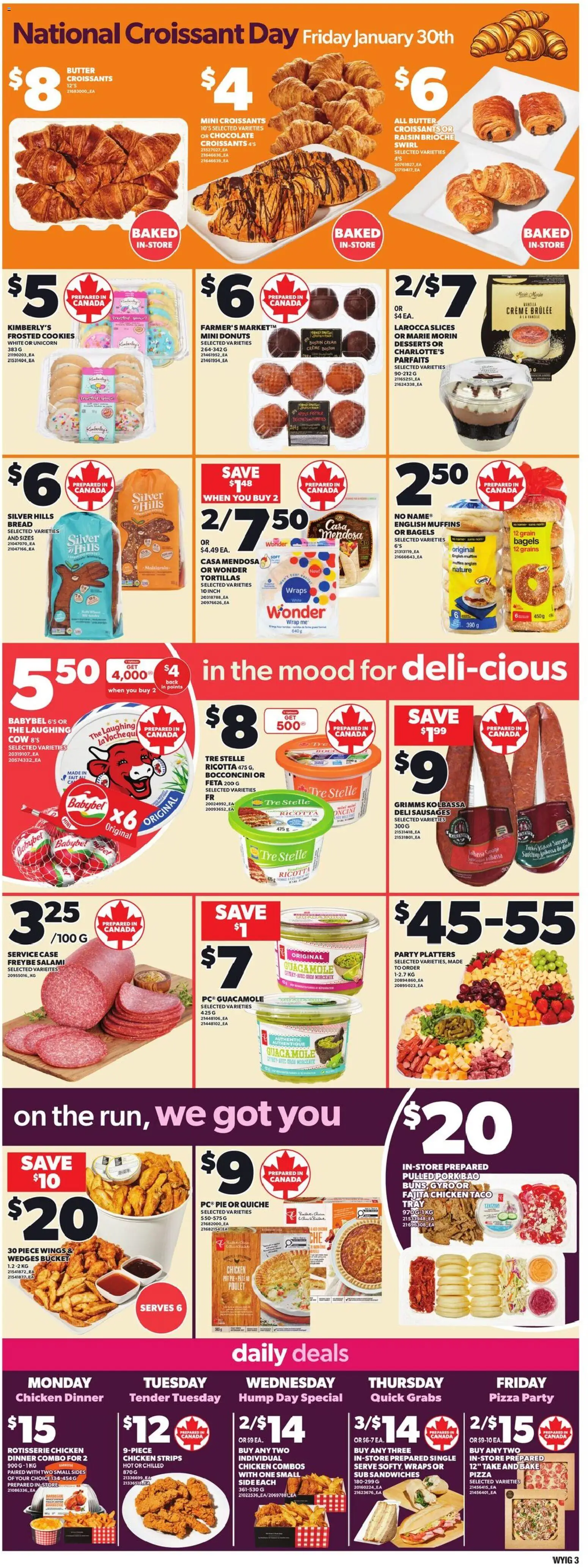 Independent Grocer flyer valid from 29.01.2026 | Page: 6 | Products: Cookies, Case, Salami, Pizza