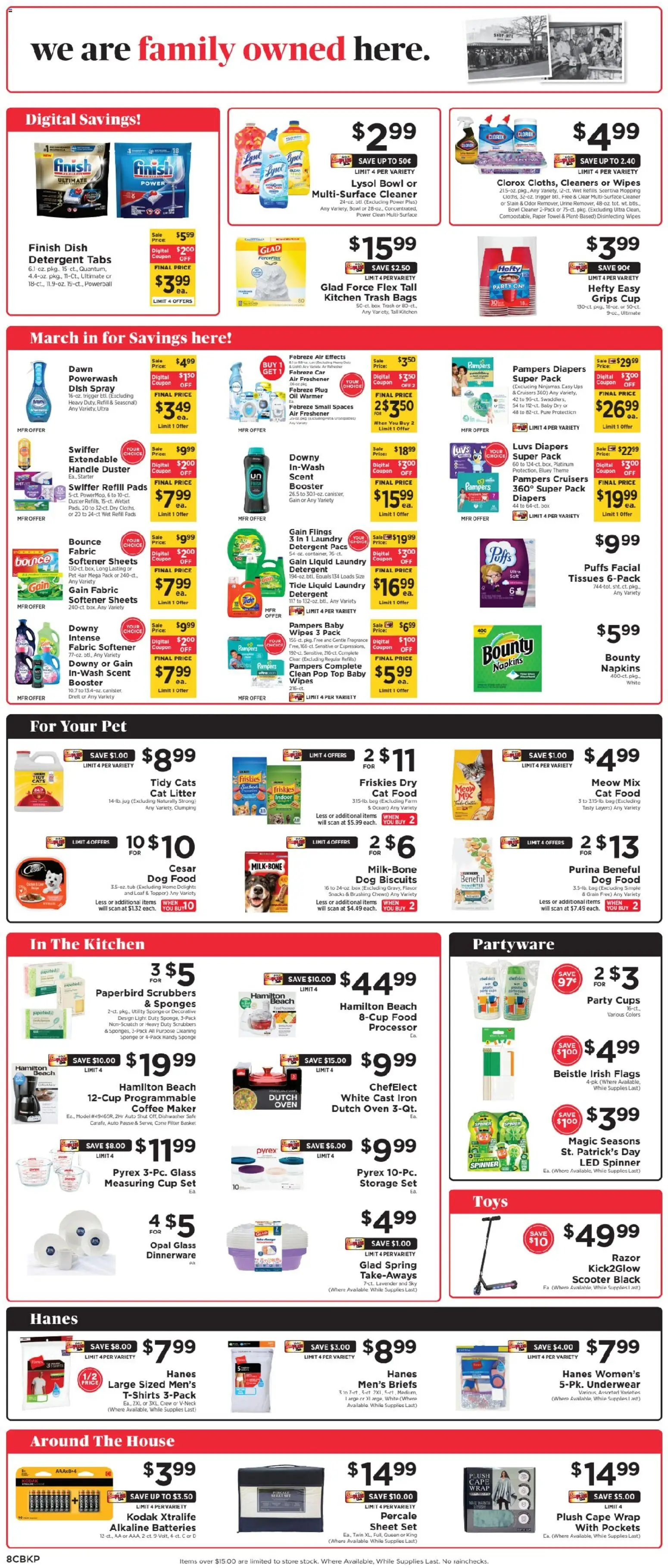 ShopRite Weekly Ad 2 - valid from 01.03.2026 | Page: 12 | Products: Basket, Fragrance, Starter, Coffee maker