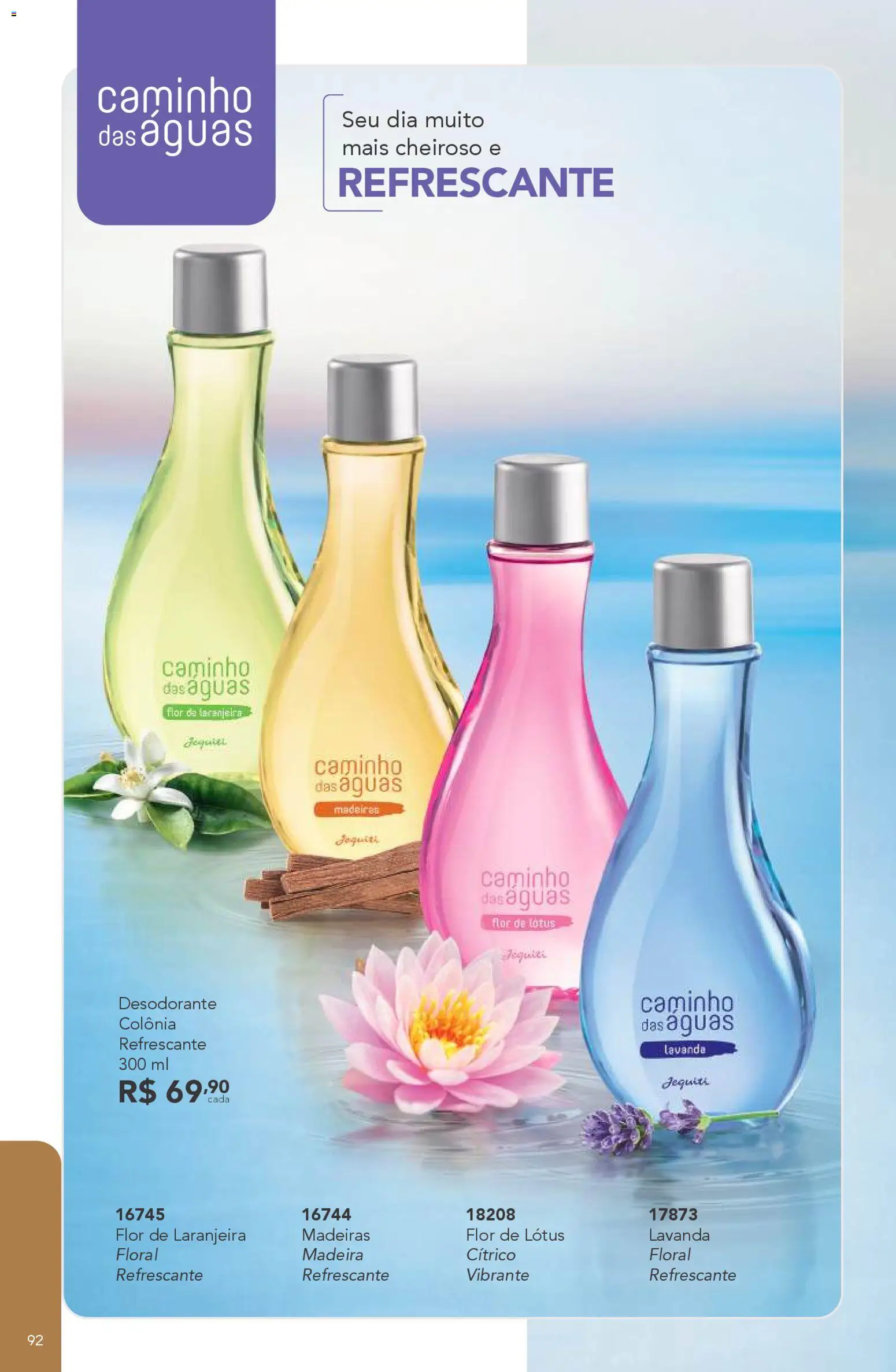 Jequiti Folheto - válido de 24.10.2025 | Página: 92 | Produtos: Madeiras, Desodorante