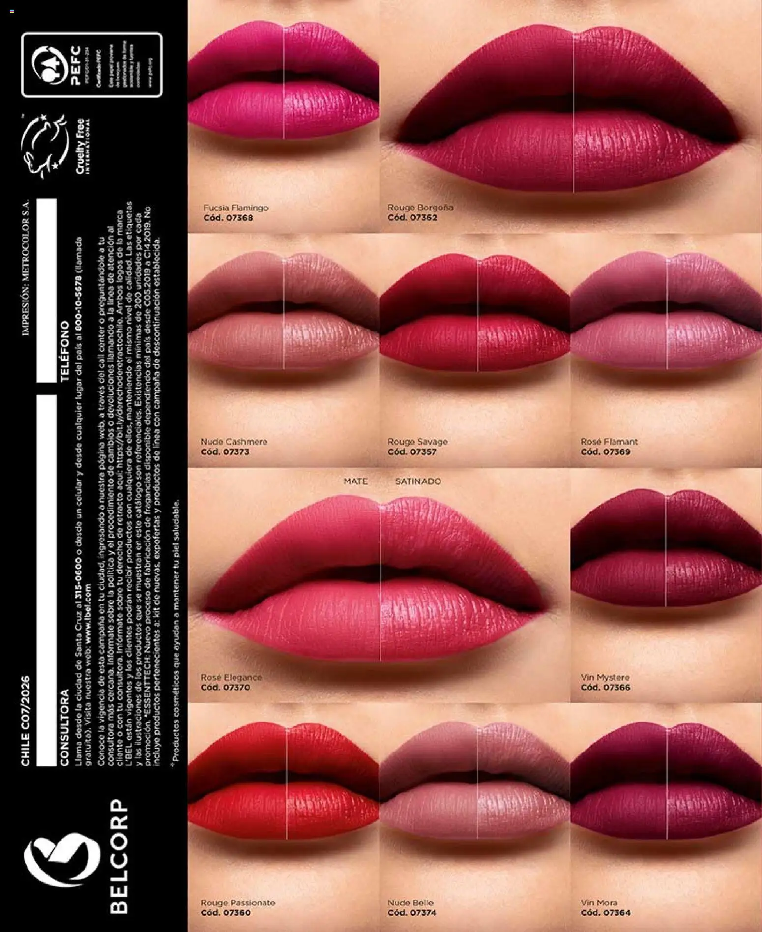 Catálogo L'Bel Campaña 7 │ válido desde el 18.04.2026 | Página: 98 | Productos: Mate, Sobre, Campana, Teléfono