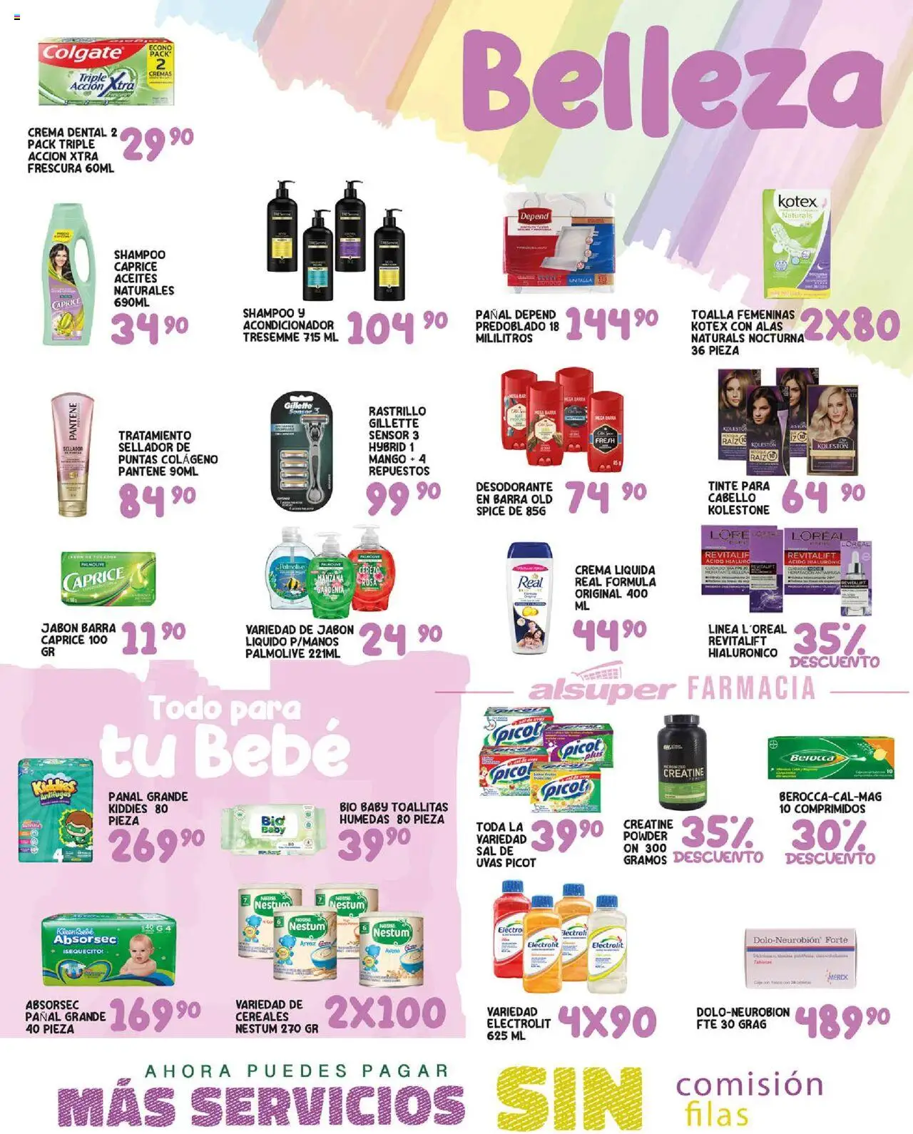 Nuevas ofertas de Alsuper válidas en toda la República Mexicana desde el 19.08.2025. ¡Encuentra las mejores ofertas en Alsuper folleto! | Página: 4 | Productos: Sal, Mango, Cereales, Barra