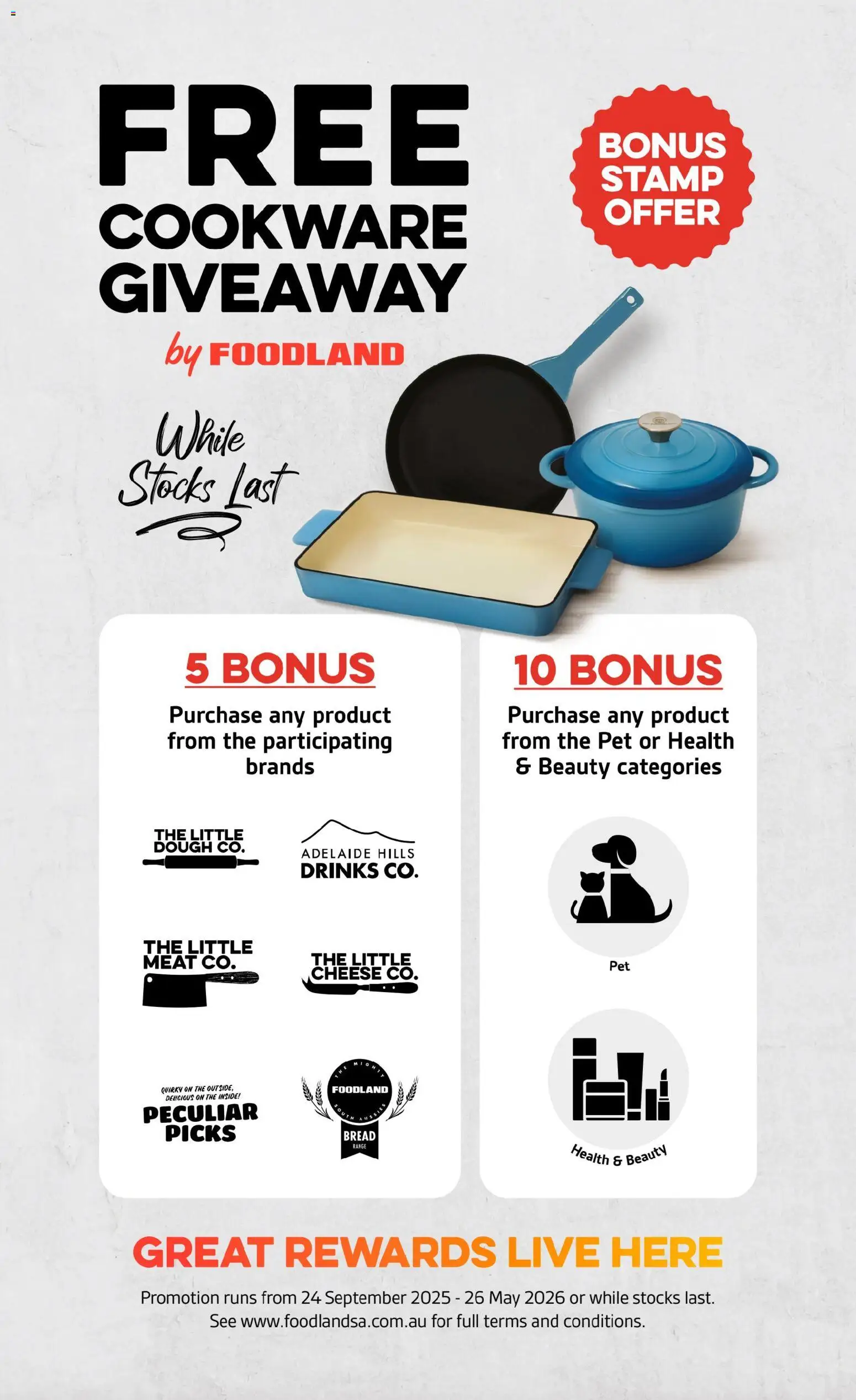 Foodland catalogue - valid from 18.03.2026 | Page: 38 | Products: Cheese, Bread, Meat, Cookware