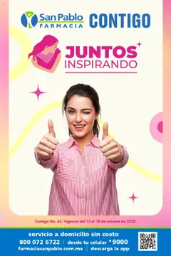 Vista previa de Farmacia San Pablo - Catálogo, nuevo folleto de la tienda, válido en México a partir del 12.10.2025