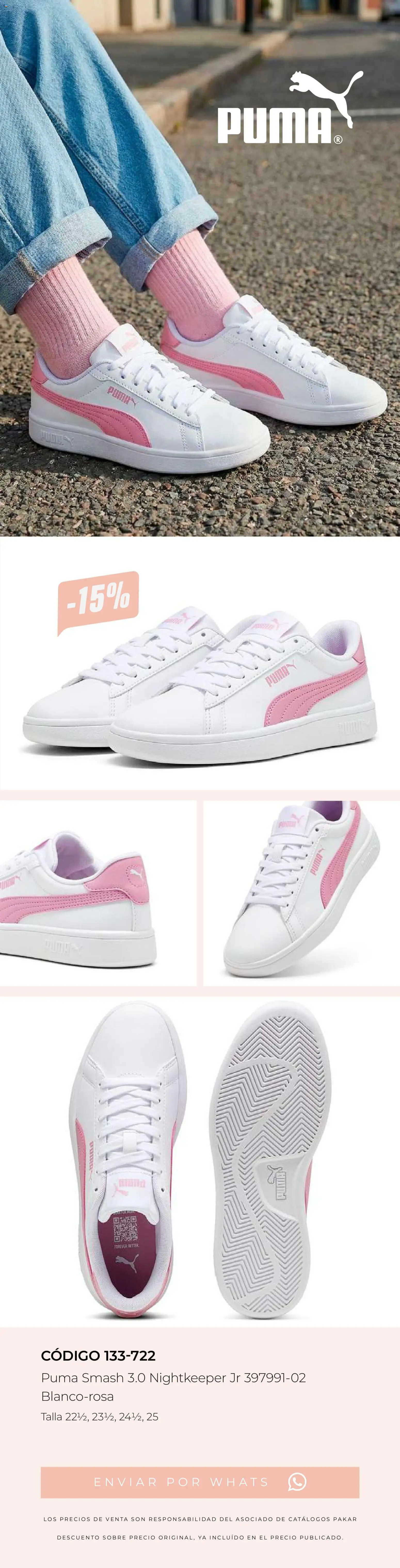 Nuevas ofertas de SC Pakar válidas en toda la República Mexicana desde el 13.03.2026. ¡Encuentra las mejores ofertas en SC Pakar catálogo Últimos pares premium ! | Página: 31 | Productos: Sobre