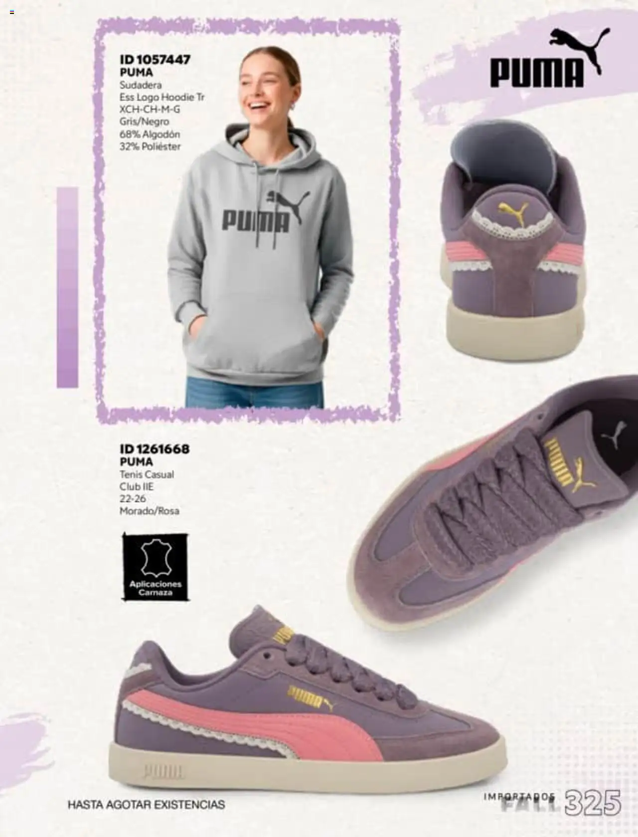 Nuevas ofertas de Price Shoes válidas en toda la República Mexicana desde el 18.08.2025. ¡Encuentra las mejores ofertas en Price Shoes - Catálogo Fall Importados! | Página: 325 | Productos: Tenis, Algodón, Sudadera