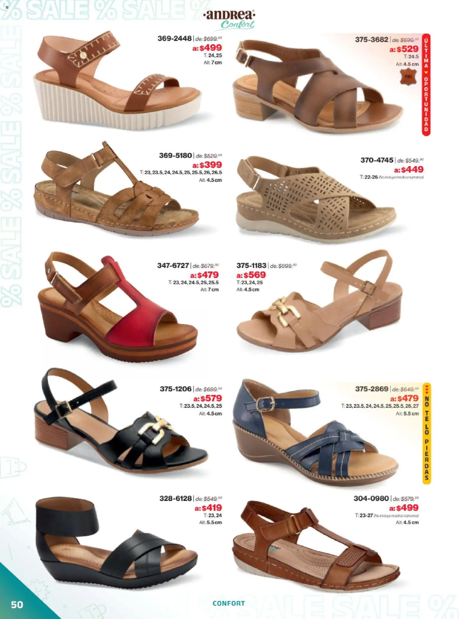 Nuevas ofertas de Andrea válidas en toda la República Mexicana desde el 21.12.2025. ¡Encuentra las mejores ofertas en Andrea catálogo Outlet! | Página: 50