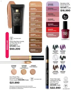 Avon catálogo - Ciclo 6 -  Vista previa de la revista de la tienda Avon valido desde el 01.05.2026 | Página: 50 | Productos: Agua, Maquillaje, Delineador, Corrector