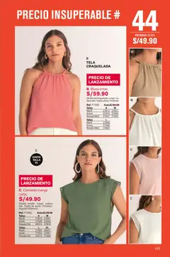 Vista previa de folleto Leonisa - Catálogo de la Leonisa válido desde 26.12.2025 | Página: 143 | Productos: Blusa