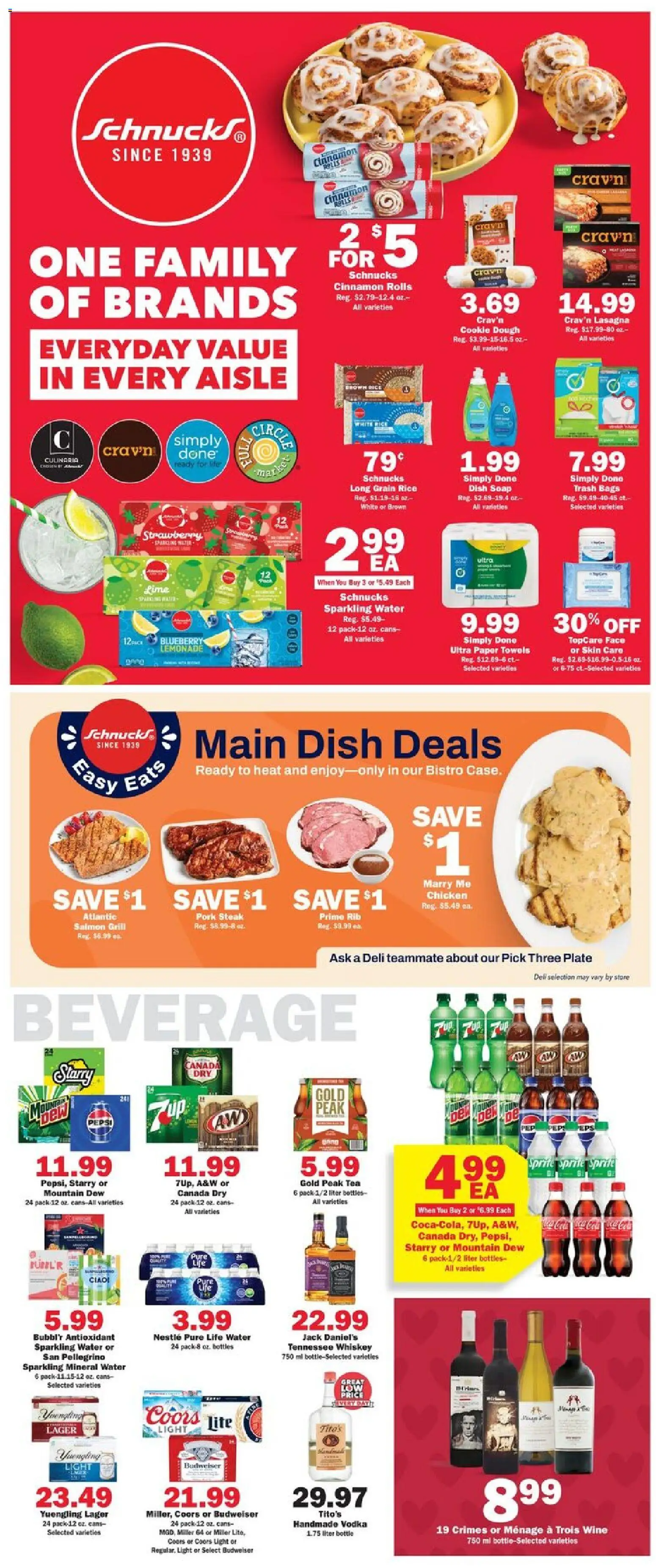 Schnucks Weekly Print Ad - IN - valid from 11.02.2026 | Page: 3