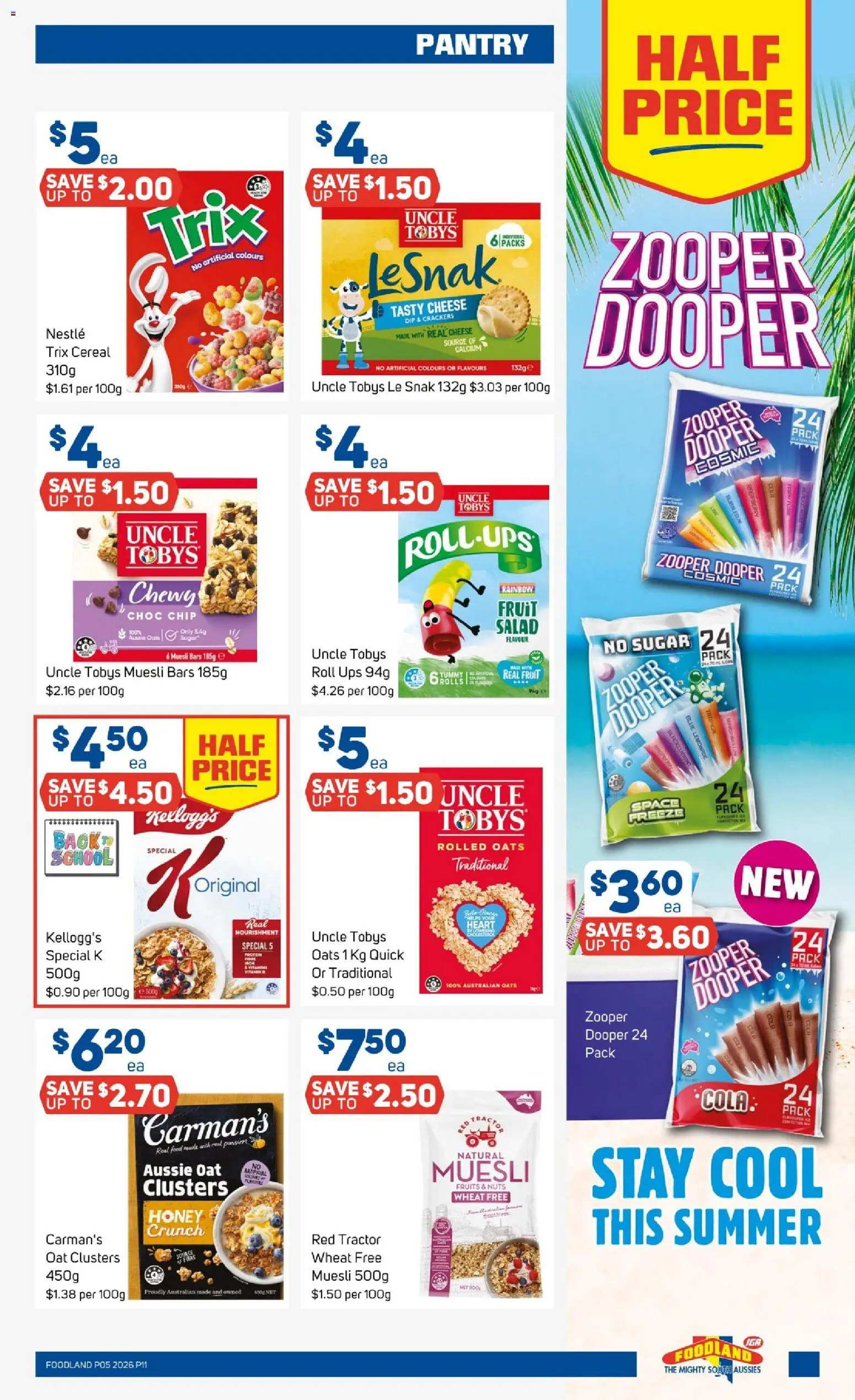 Foodland catalogue - valid from 28.01.2026 | Page: 11 | Products: Salad, Fruits, Raspberry, Vitamin