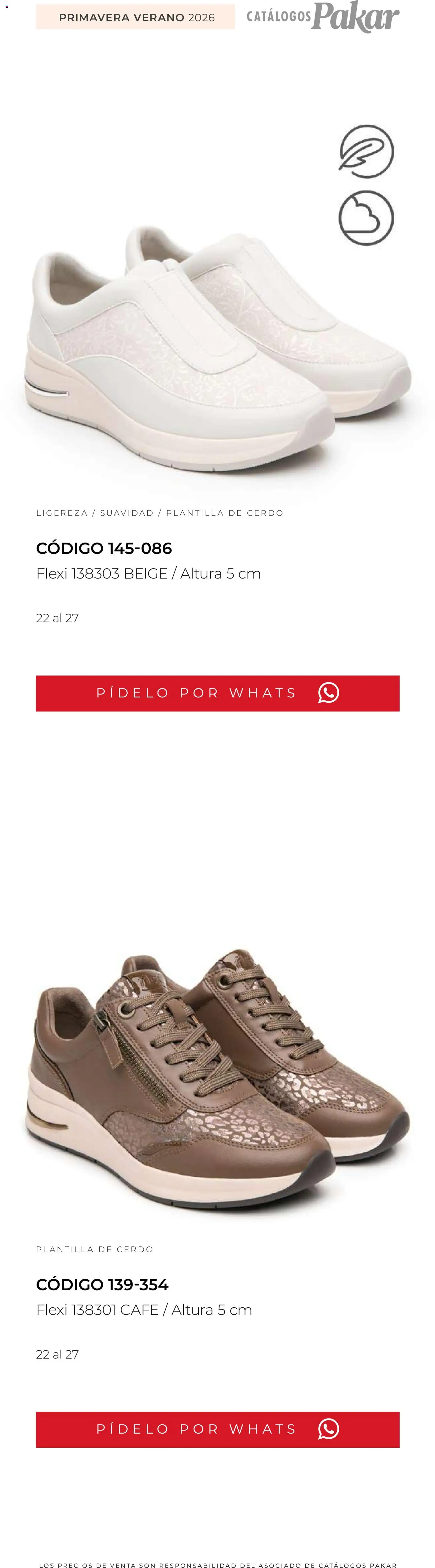 Nuevas ofertas de SC Pakar válidas en toda la República Mexicana desde el 04.03.2026. ¡Encuentra las mejores ofertas en SC Pakar catálogo Flexi PV26! | Página: 106 | Productos: Café, Cerdo