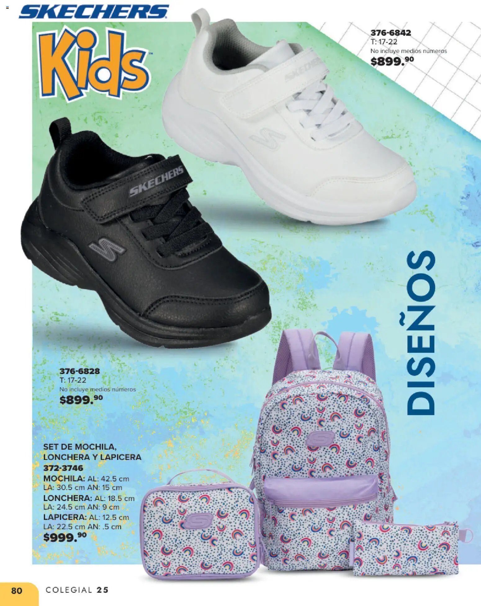 Nuevas ofertas de Andrea válidas en toda la República Mexicana desde el 25.05.2025. ¡Encuentra las mejores ofertas en Andrea catálogo Colegial ! | Página: 80 | Productos: Mochila