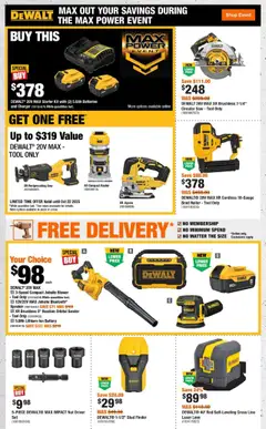 Home Depot flyer valid from 11.09.2025 | Page: 3 | Products: Speaker, Battery