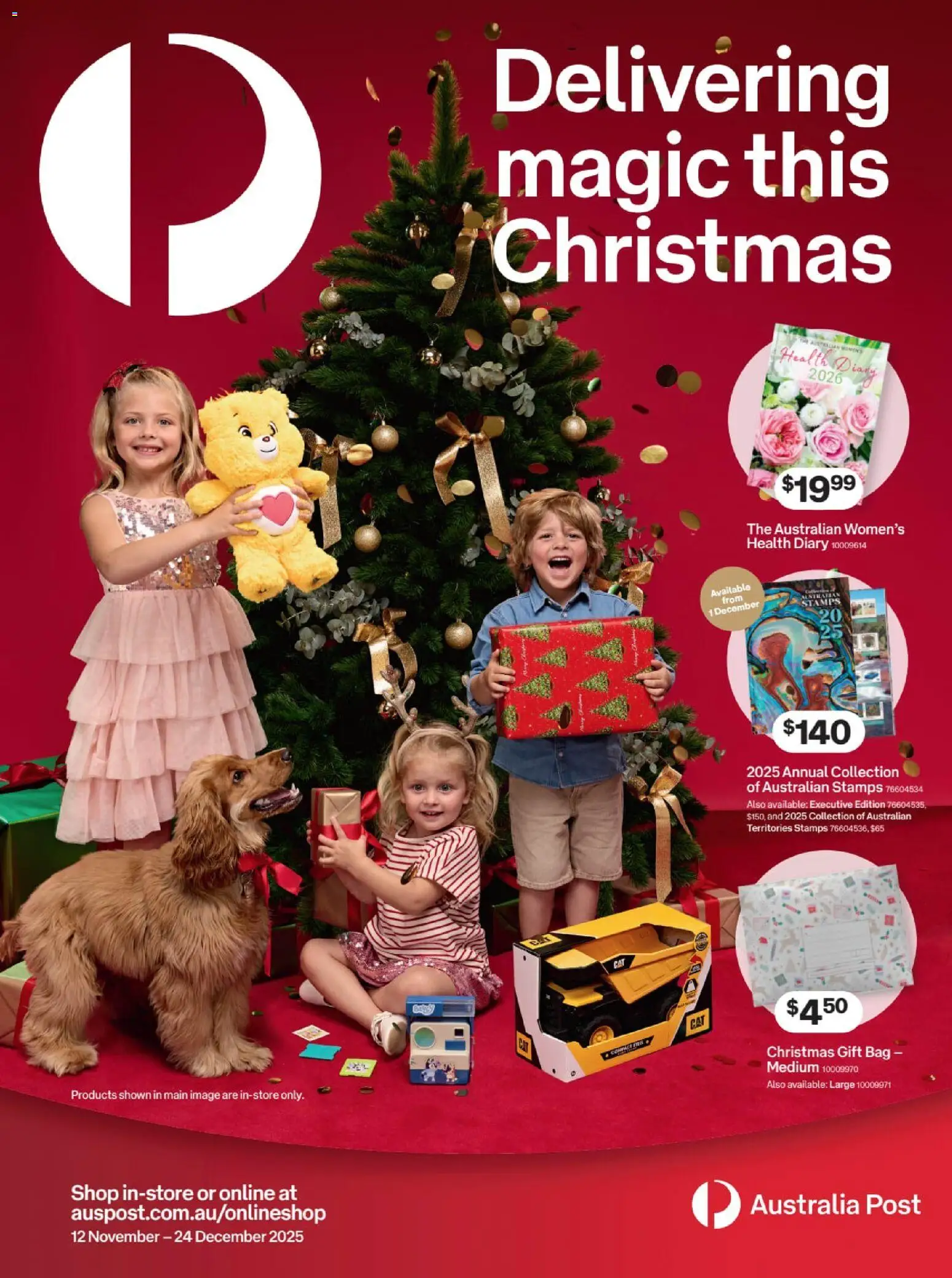 Australia Post catalogue - valid from 12.11.2025 | Page: 1 | Products: Bag