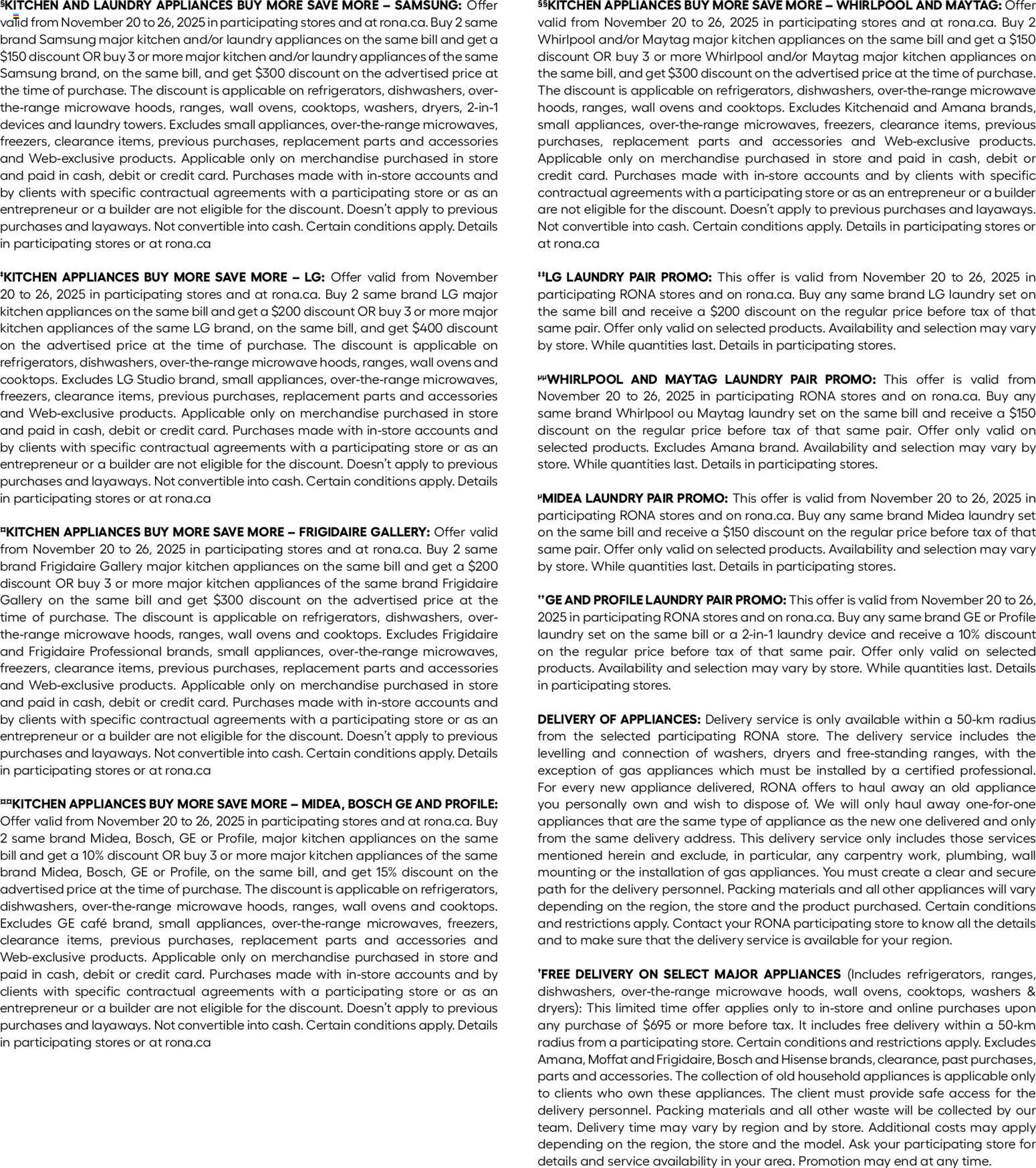 Rona flyer valid from 20.11.2025 | Page: 25