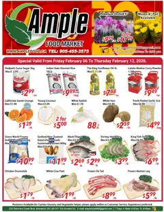 Preview of Ample Food Market - Weekly flyer Brampton from shop Ample Food Market valid from 06.02.2026