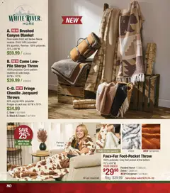 Preview of Cabela's weekly ads valid from 01.11.2025 | Page: 80 | Products: Blanket, Cream