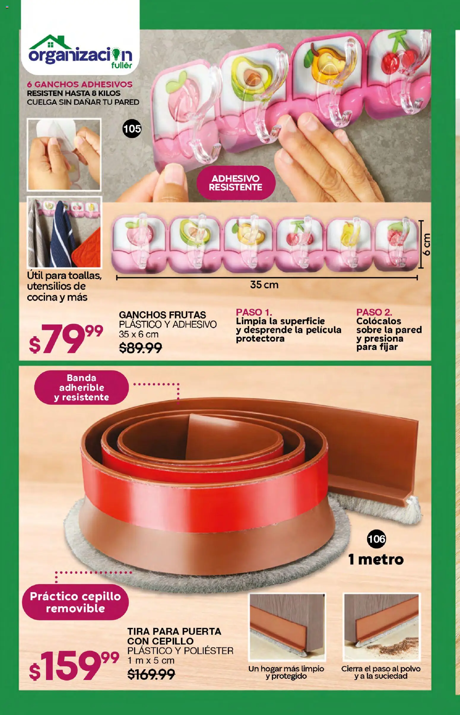 Nuevas ofertas de Fuller válidas en toda la República Mexicana desde el 21.01.2026. ¡Encuentra las mejores ofertas en Fuller campaña 21 2026! | Página: 60 | Productos: Cepillo, Cocina, Polvo, Sobre