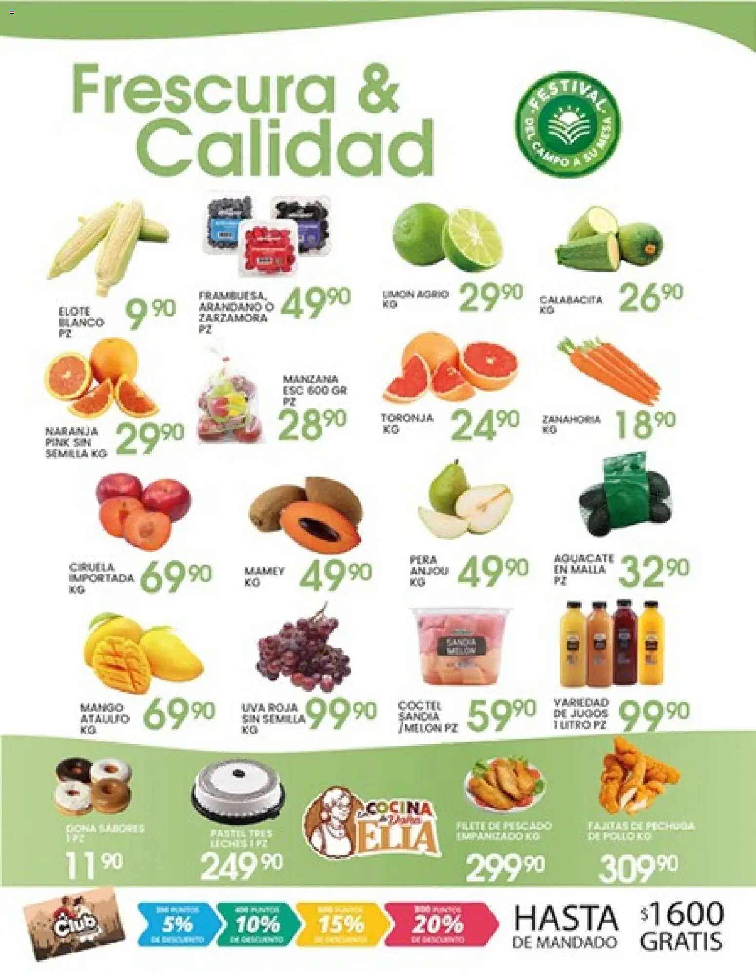 Nuevas ofertas de Alsuper válidas en toda la República Mexicana desde el 14.04.2026. ¡Encuentra las mejores ofertas en Alsuper folleto Casas Grandes! | Página: 2 | Productos: Manzana, Limón, Mango, Zanahoria