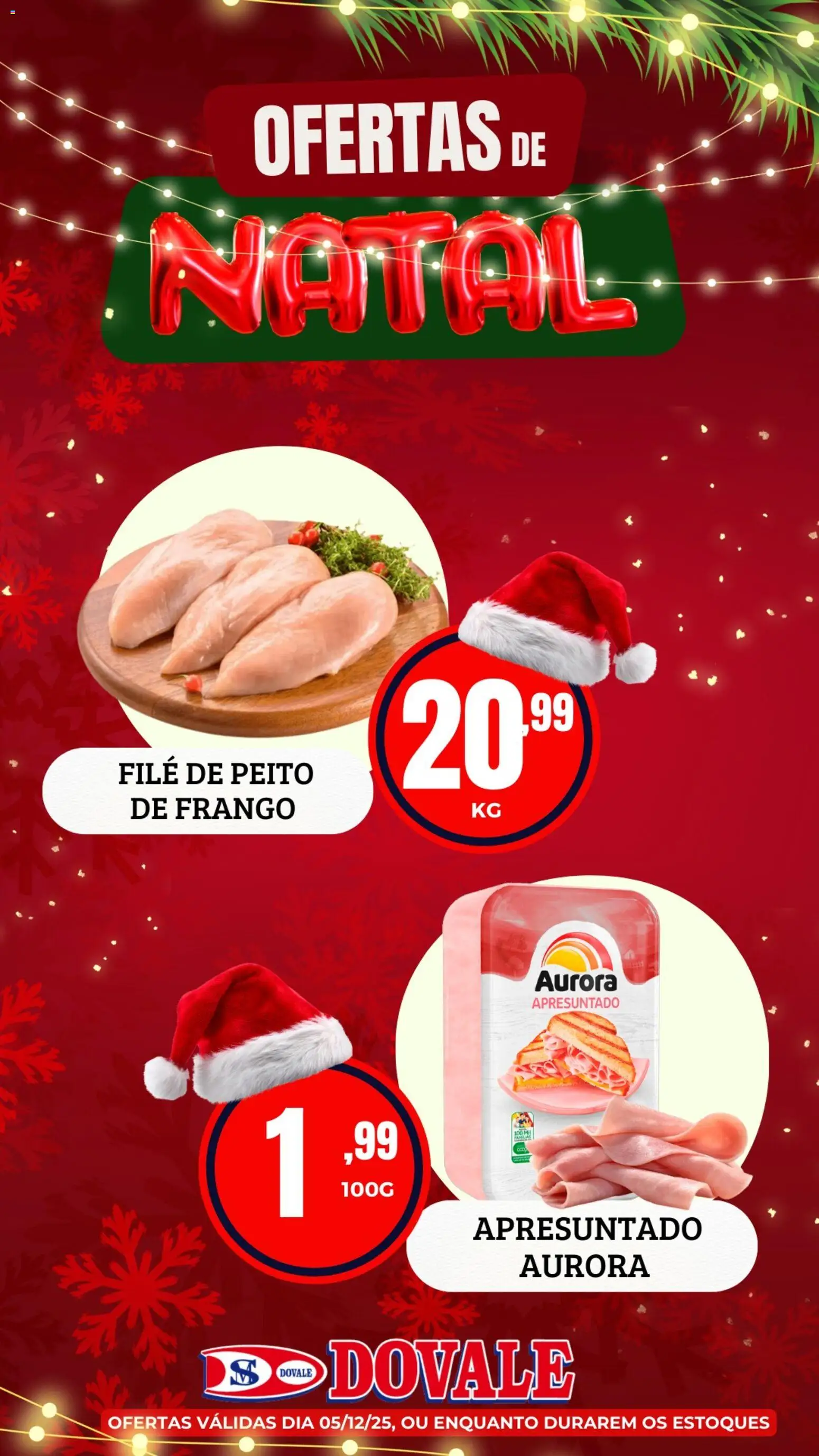 Dovale Folheto - válido de 05.12.2025 | Página: 3 | Produtos: Frango, Peito de frango