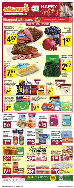 Preview of Shaw's weekly ads valid from 28.11.2025