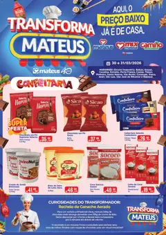 Mateus ofertas Transforma Mateus - Pré-Visualização do folheto da loja Mateus, válido de 30.03.2026