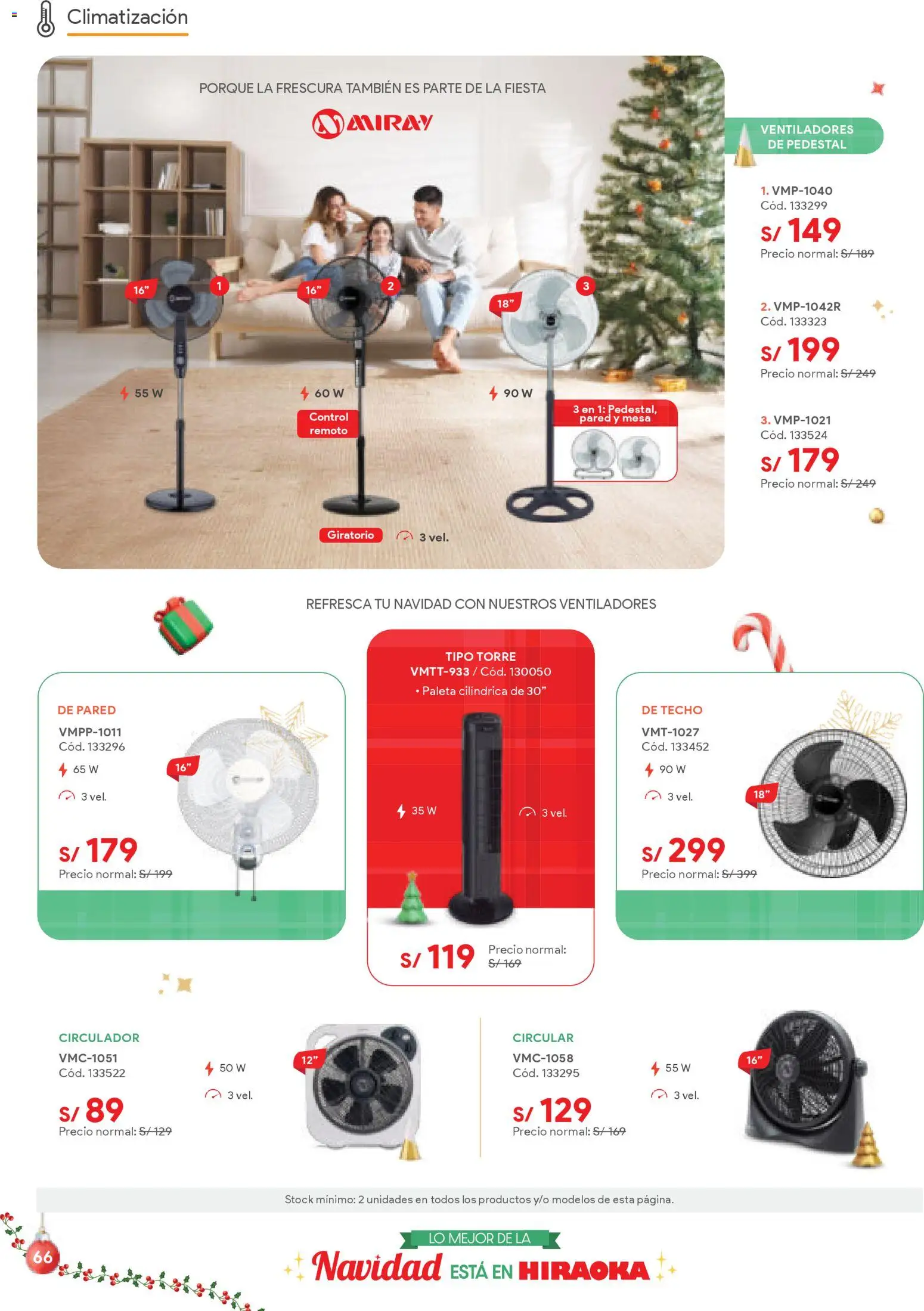 Catálogo Hiraoka válido desde 06.12.2025 | Página: 66 | Productos: Mesa