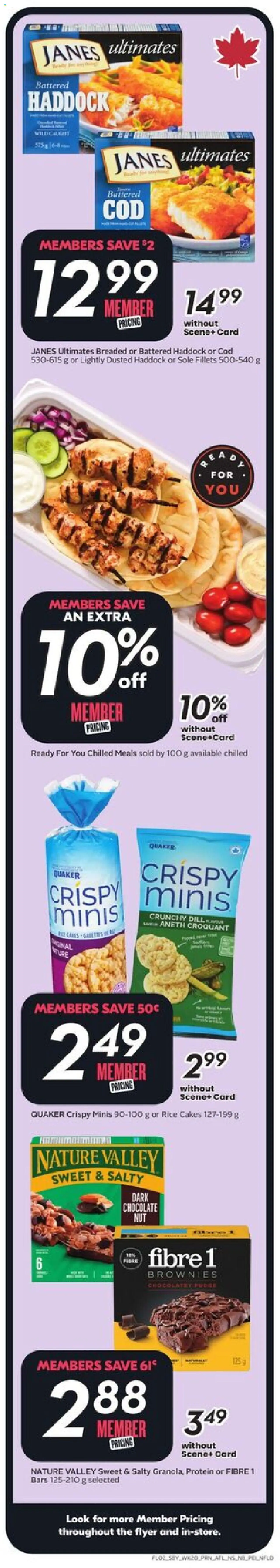 Sobeys flyer valid from 11.09.2025 | Page: 3 | Products: Rice, Chocolate